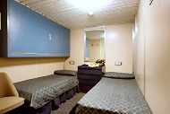 Inside premium cabin