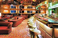 Bar on the Aquamarine cruise ship