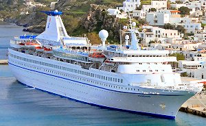 The "Aquamarine" cruise vessel