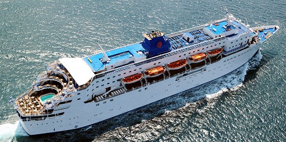 The 'Calypso' cruise ship