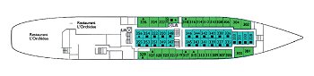 Plan of Allegro Deck; click for enlarged view
