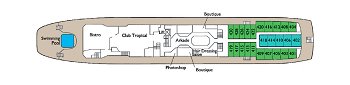 Plan of the Boat Deck; click for enlarged view