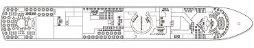 Plan of the Atlantic Deck on the "Louis Majesty" cruise vessel; click for enlarged view
