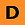 'D', standard outside cabin type