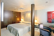 The bedroom of a Royal Suite