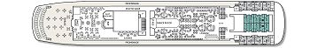 Plan of the Hera Deck on the "Ruby" cruise ship; click for enlarged view