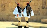 The Evzones at Syntagma