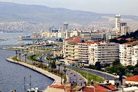View of the coast of Izmir (Smyrni)