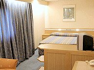 Deluxe suite on the 'Ocean Countess' cruise vessel