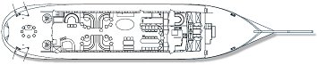 Plan of the Main Deck; click for enlarged view
