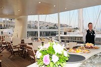 External dining area