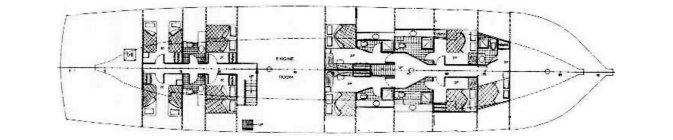 Plan of the Lower deck