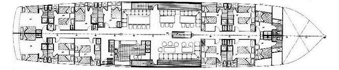 Plan of the Main deck