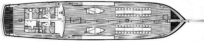 Plan of the Upper deck
