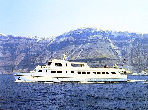 The "Zeus II" cruise ship