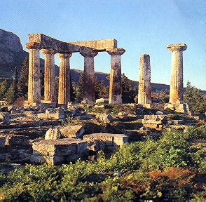 Ancient Corinth: the Temple of Apollo