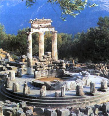 Tholos in Delphi