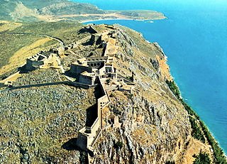 Nafplion: the castle of Palamidi