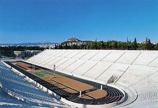 The Panathinaikon Stadium (Kallimarmaron) in Athens