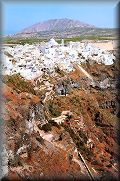 A general view of Fira town on Santorini island; click to enlarge