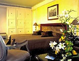 View of a standard room in the Athens Plaza hotel