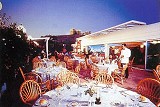 Divani Acropolis Palace hotel in Athens, Makryianni area; the roof garden