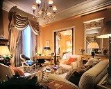 View of a Grande Deluxe Suite in the Grande Bratagne hotel in Athens