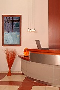 The lobby / reception