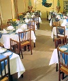 The restuarant of the hotel