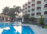 View of the outdoor pool