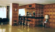 The bar of the hotel