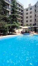 Royal Olympic Hotel in Athens, Greece; the outdoor swimming pool
