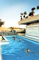 The pool of the hotel