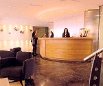 Acropolis Select Hotel in Athens; reception lounge