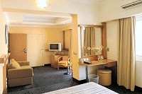 Cypria Hotel in Athens, in Syntagma Square area; a room