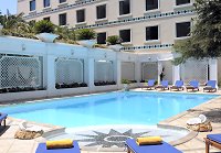 Royal Olympic Hotel in Athens: the swimming pool area