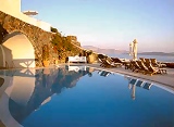 View from the pool of the Canaves