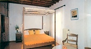 View of a room of the Elena hotel in Myconos