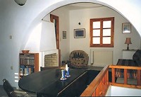 View of the interior of the villa