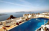 The view form the Iliovasilema hotel (4*), Imerovigli, Thira