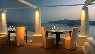 Romantic dinner at the restaurant