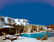 Kivotos Club Hotel (5*+) on the island of Myconos, Ornos area