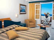 View of a room in the Myconian Ambassador hotel