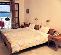 View of a room of the Nissaki Hotel (Naxos)
