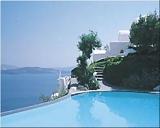 The view from the pool of the hotel