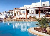 Semeli (4*+ category) hotel on the island of Myconos