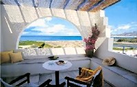 The verandha of a suite
