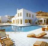 Dorion Hotel (4*) on the island of Mykonos, Ornos