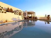 The pool of the hotel