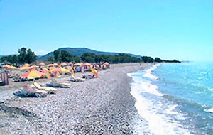 Kremasti beach